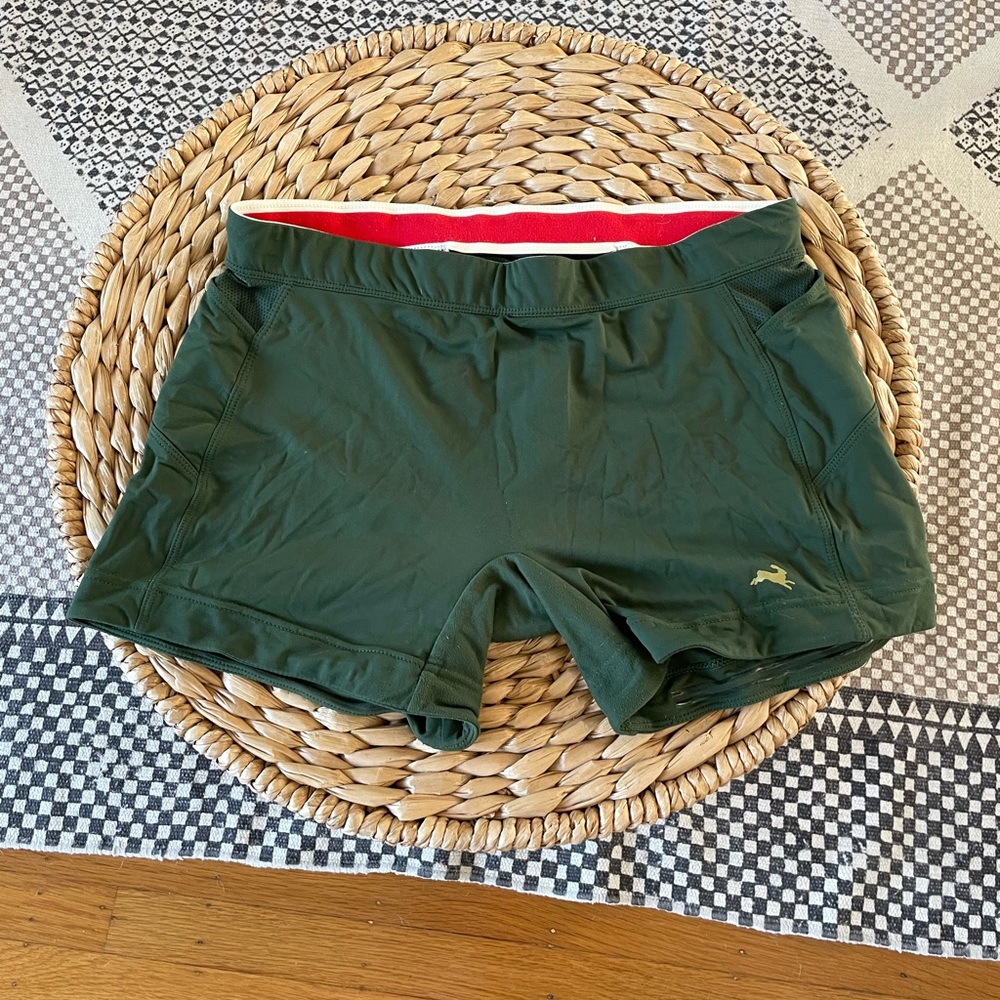 Tracksmith Lane Five 5” Shorts in Green